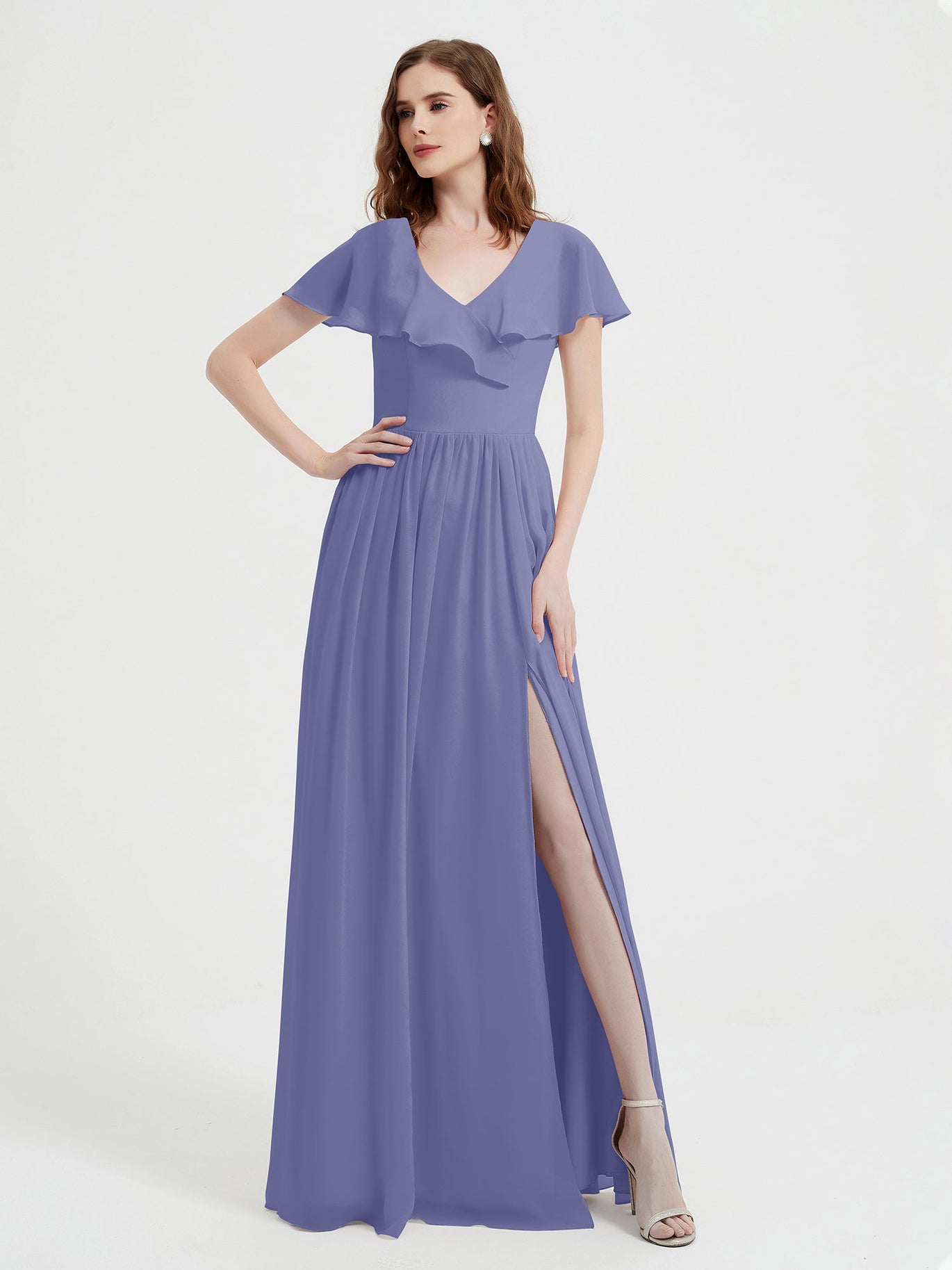 Periwinkle Bridesmaid Dresses  BABARONI