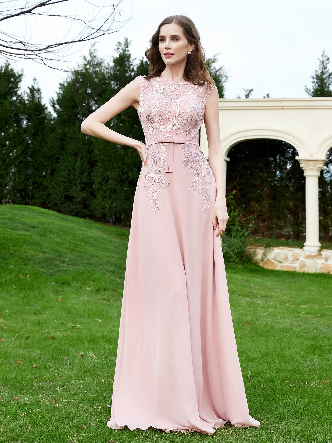 Lace Bridesmaid Dresses & Gowns | BABARONI Lace Bridesmaid Dresses & Gowns | BABARONI
