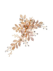 Luxury Accessories Versatile Metal Flower Hairpin