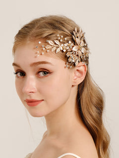 Luxury Accessories Versatile Metal Flower Hairpin