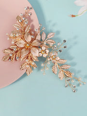 Luxury Accessories Versatile Metal Flower Hairpin