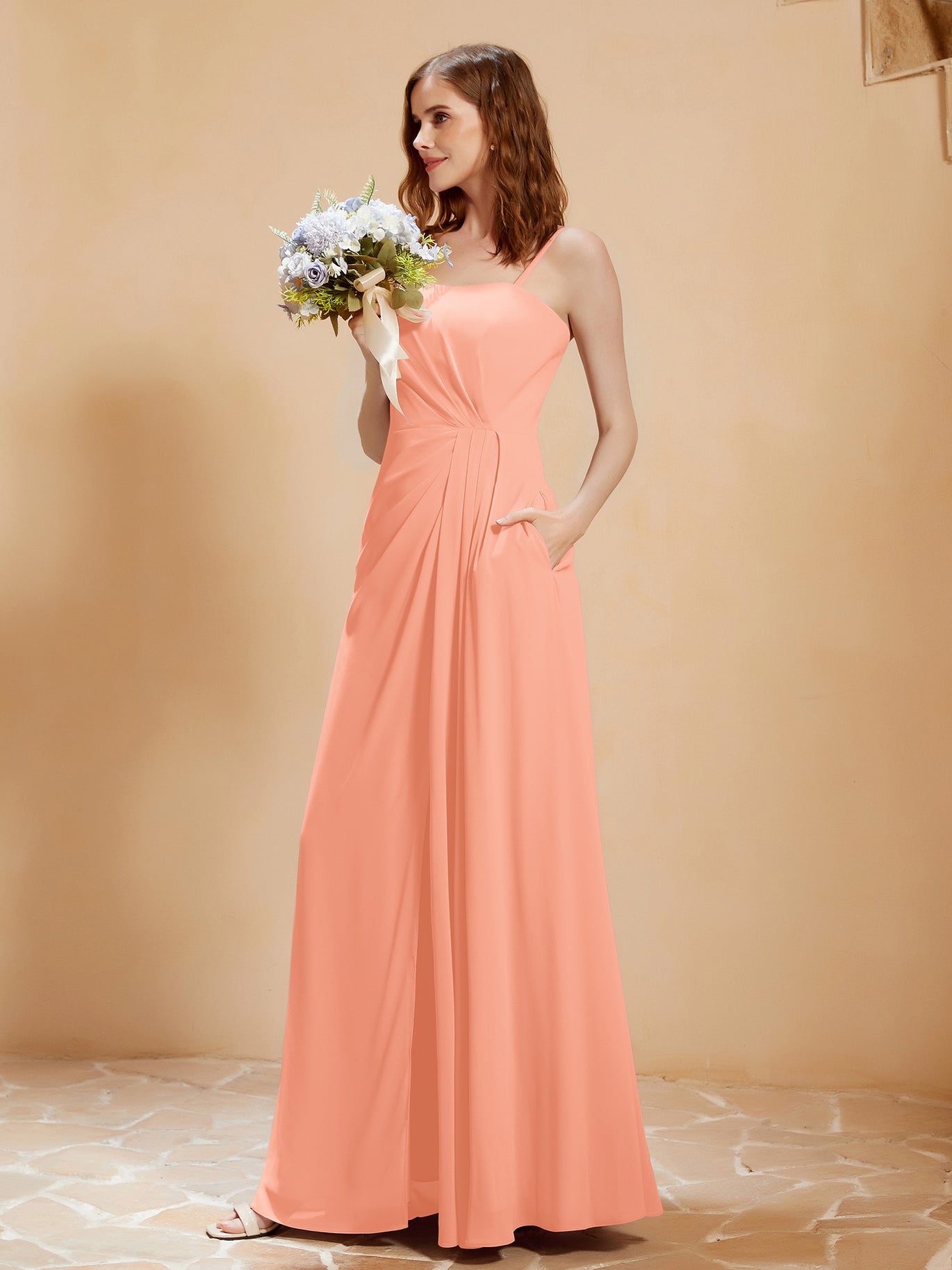 Coral Bridesmaid Dresses - Eternal Beauty Under $100 BABARONI Coral Bridesmaid Dresses - Eternal Beauty Under $100 BABARONI