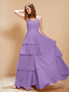 Boho V-neck Floor-length Dress Flowy Ruffles Tahiti Plus Size