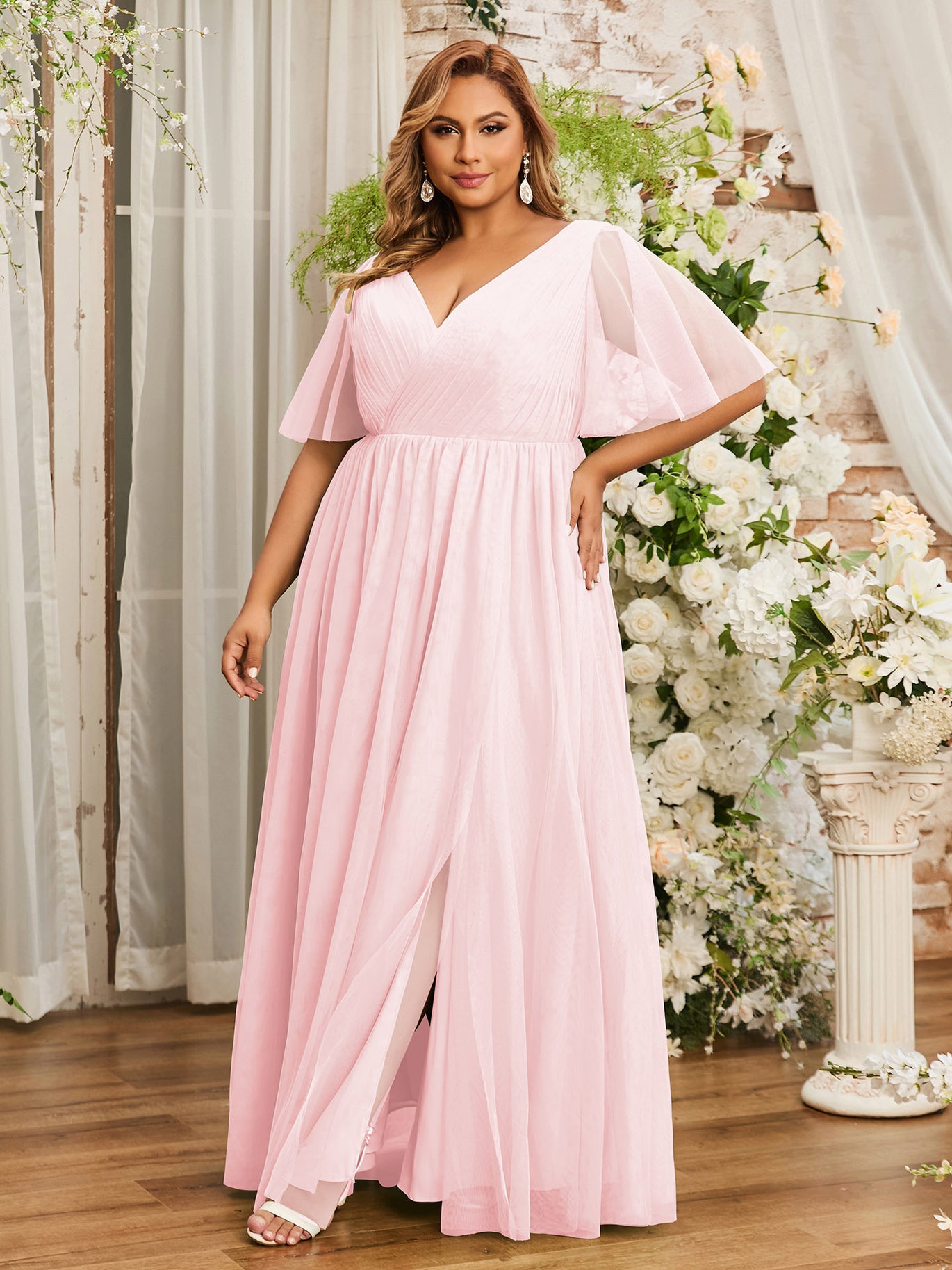 green emerald velvet dress Plus Size Velvet Bridesmaid Dresses Mermaid Off Shoulder main image 0