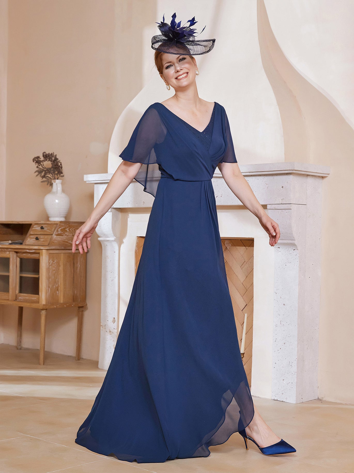 BABARONI Mother of the Bride Dress