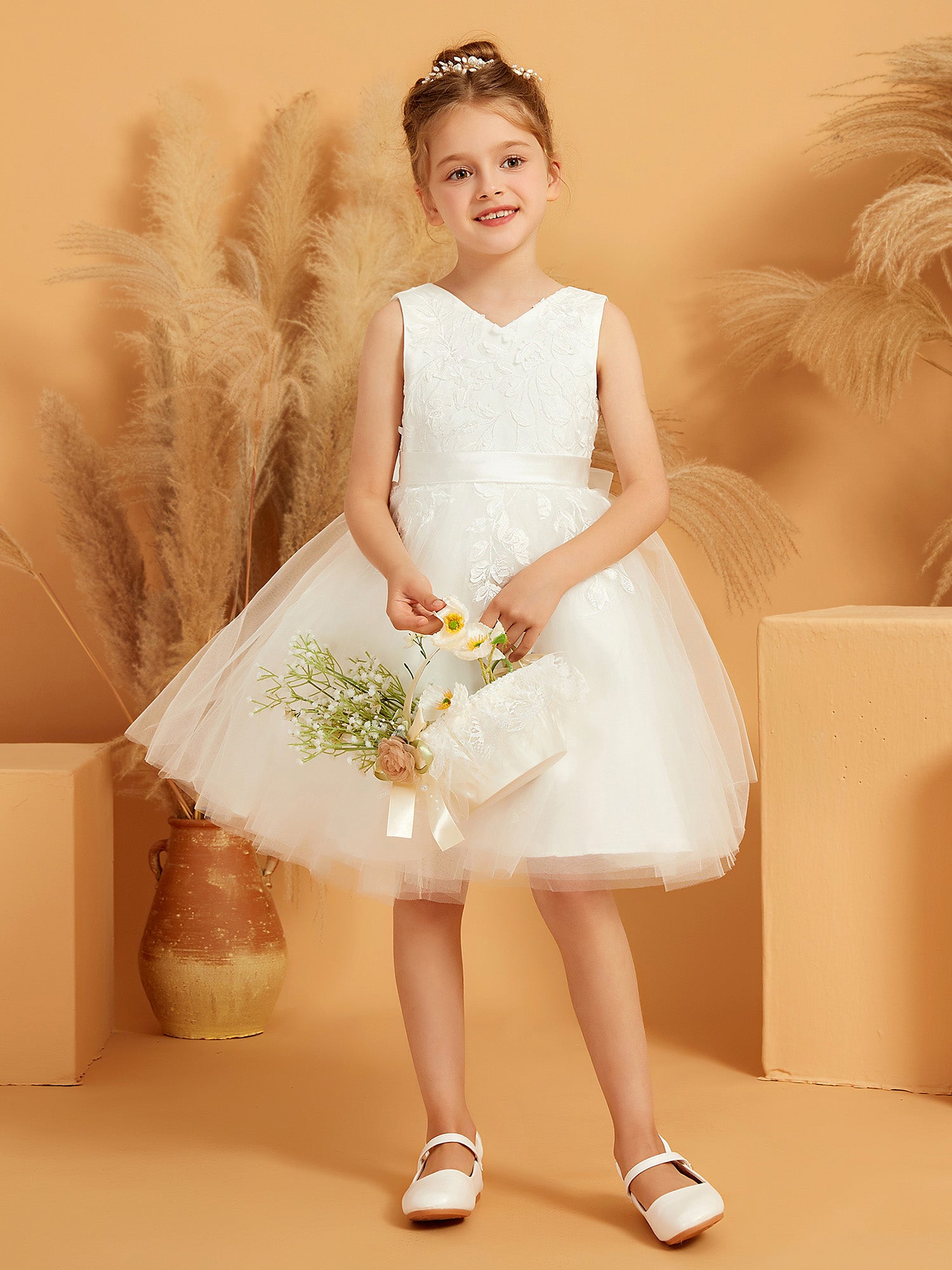 BABARONI Flower Girl Dress