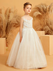 Spaghetti Strap Tulle Ball Gown