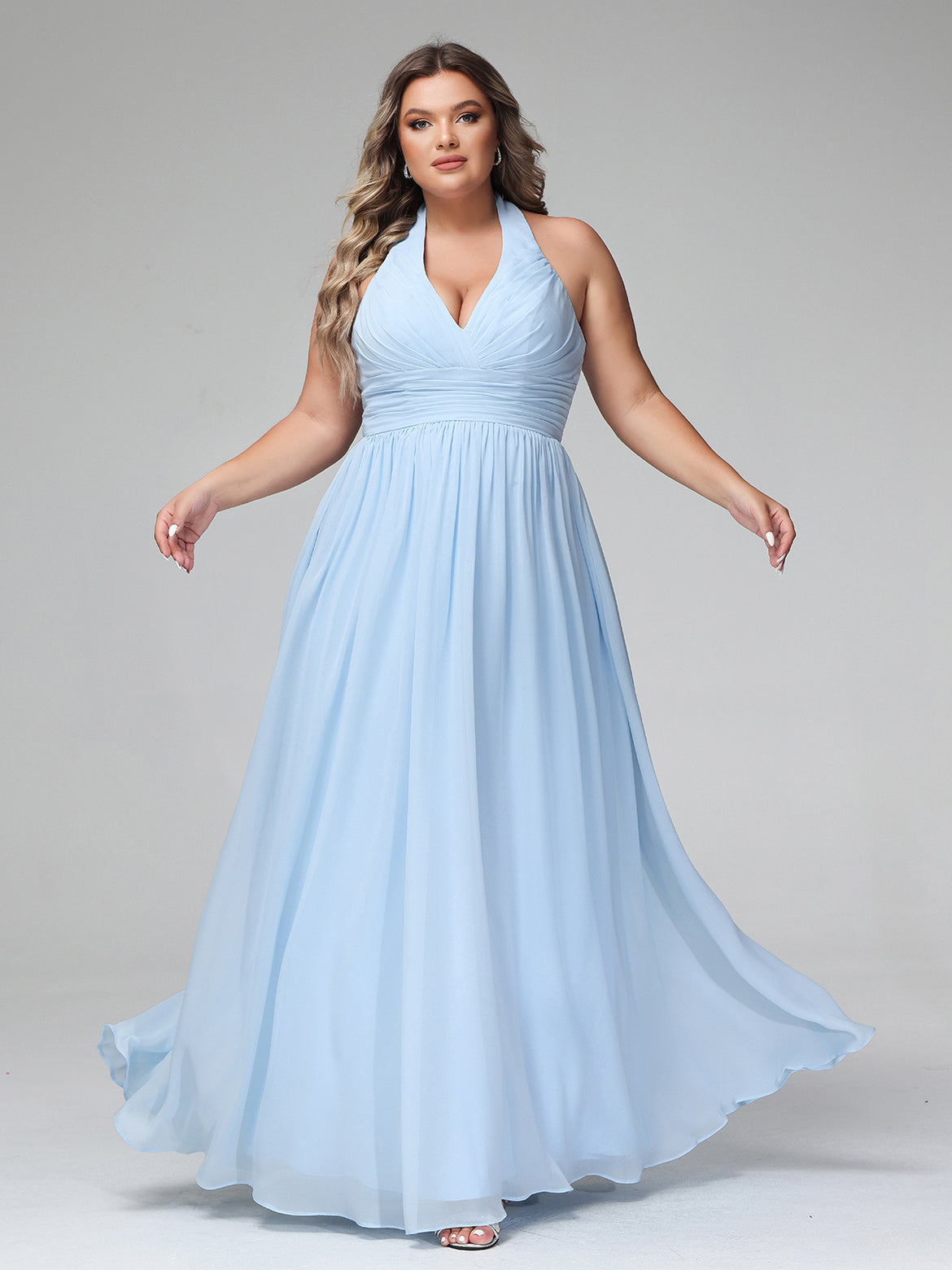 princess polly baby blue dress Plus Size Bridesmaid Dresses for Women