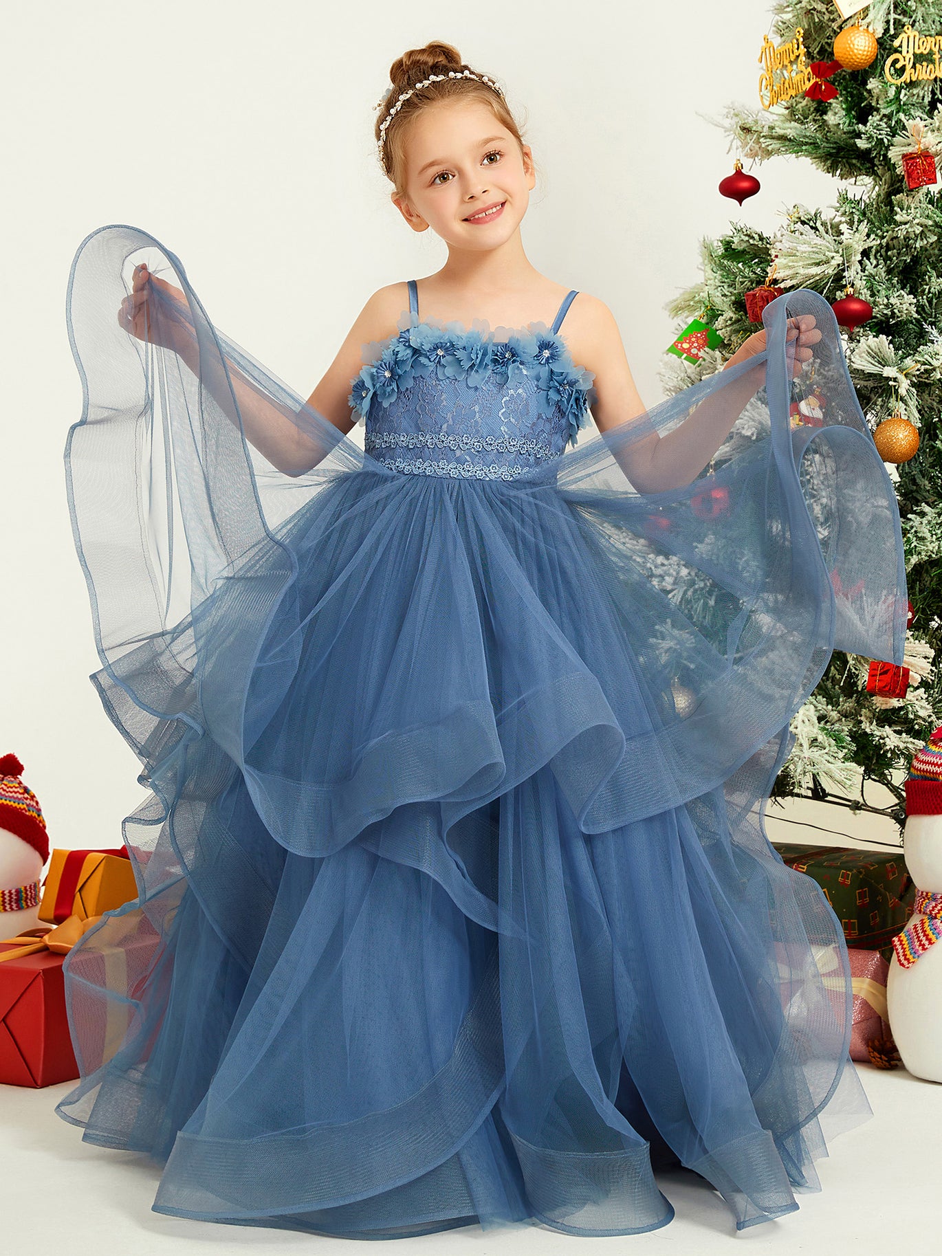 Girls Christmas Dresses - Festive Style & Seasonal Cheer BABARONI Girls Christmas Dresses - Festive Style & Seasonal Cheer BABARONI
