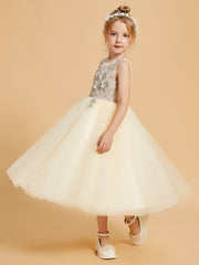Enchanting Flower Girl Dresses with Tulle and Appliqued Details