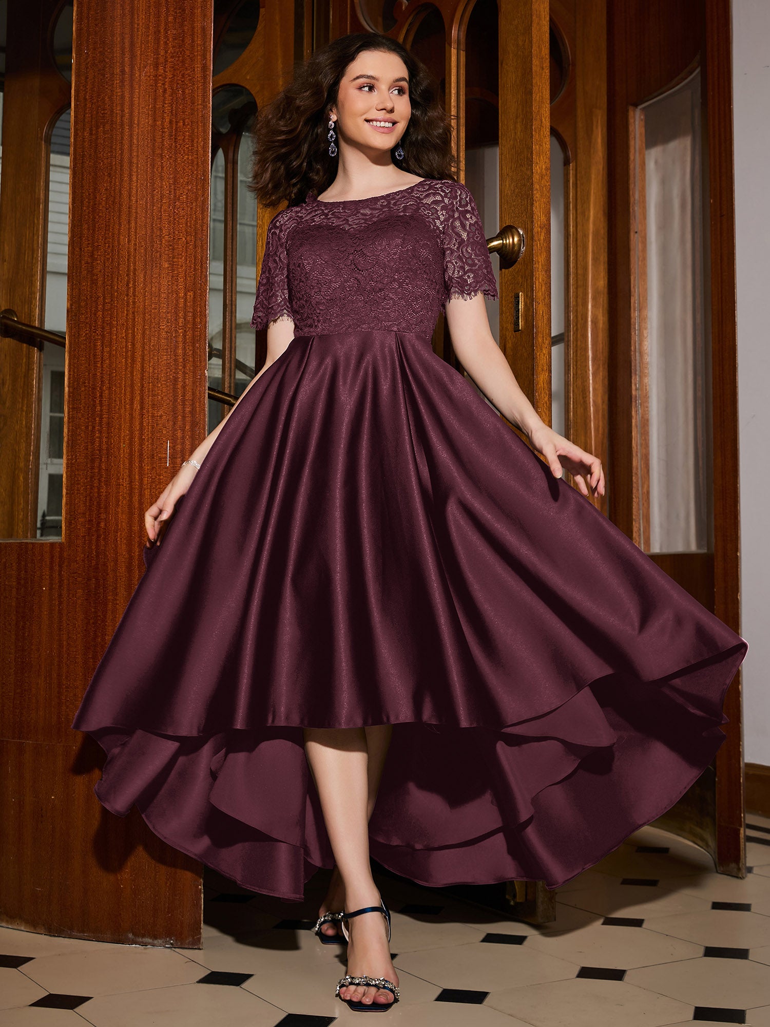chinese dress ladies Women's 100 Percent Real Mulberry Silk Long Dresses Lace-Up Solid Loose  Beach Dress Orane S for Below 52.5kg at Amazon Women's Clothing store main image 0