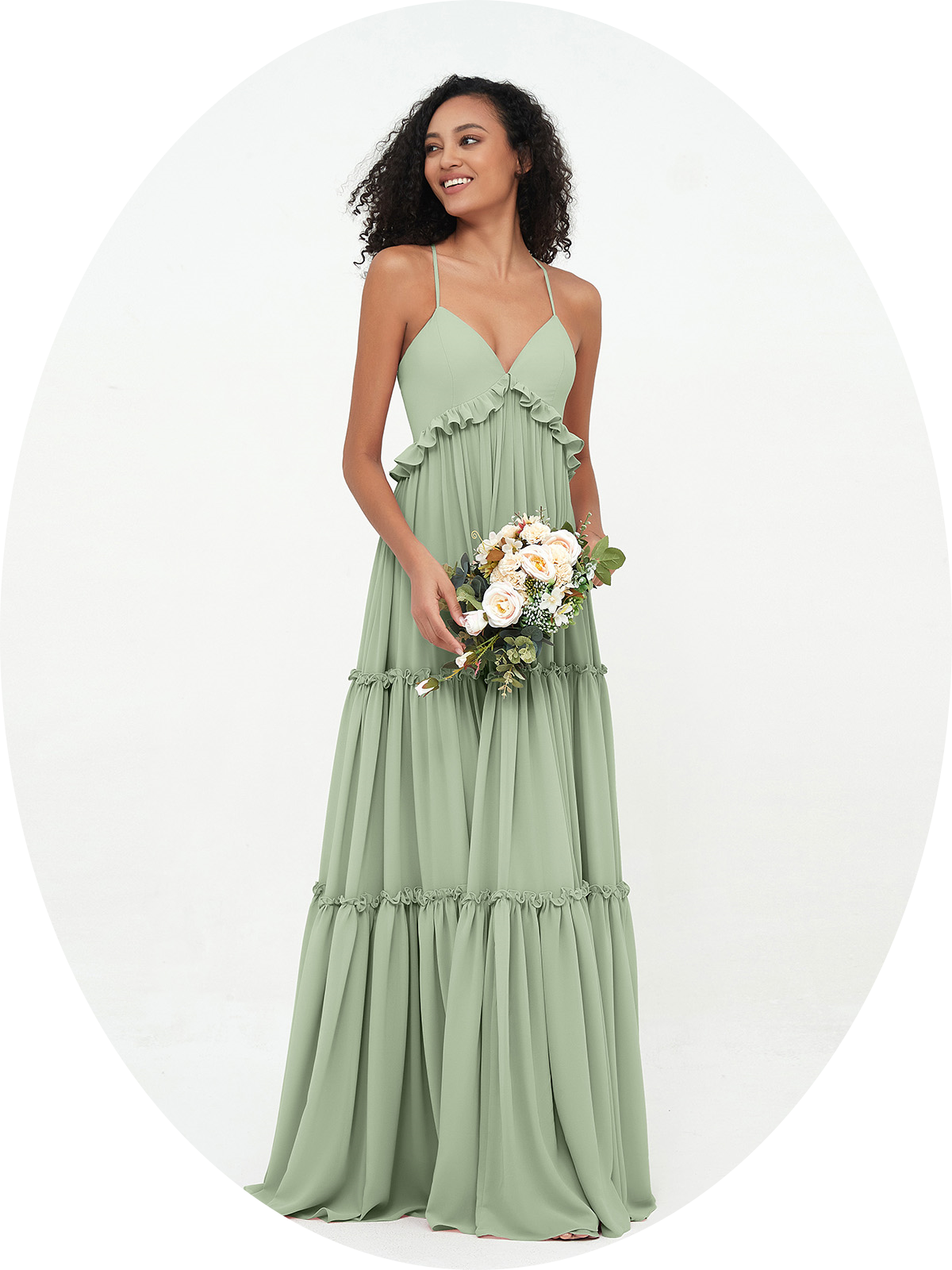 EMPIRE BRIDESMAID DRESSES