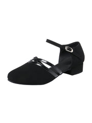 Women's Ballroom Shoes Cuban Heel Indoor Dance Shoes