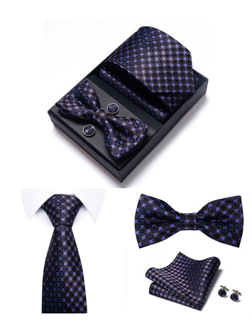 6 Piece Tie Pocket Square Set