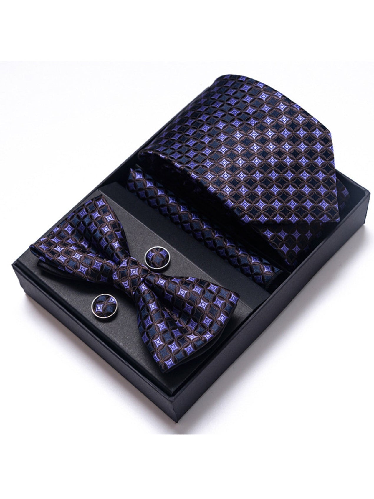 6 Piece Tie Pocket Square Set Series 4