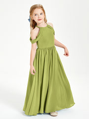 Dreamy Off the Shoulder Bridesmaid Gown for Junior Clover