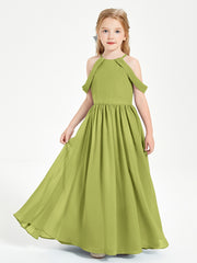 Dreamy Off the Shoulder Bridesmaid Gown for Junior Clover