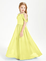 Dreamy Off the Shoulder Bridesmaid Gown for Junior Daffodil