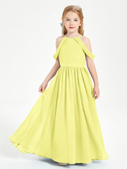 Dreamy Off the Shoulder Bridesmaid Gown for Junior Daffodil