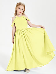 Dreamy Off the Shoulder Bridesmaid Gown for Junior Daffodil