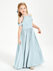 Dreamy Off the Shoulder Bridesmaid Gown for Junior Mist