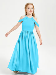 Dreamy Off the Shoulder Bridesmaid Gown for Junior Pool