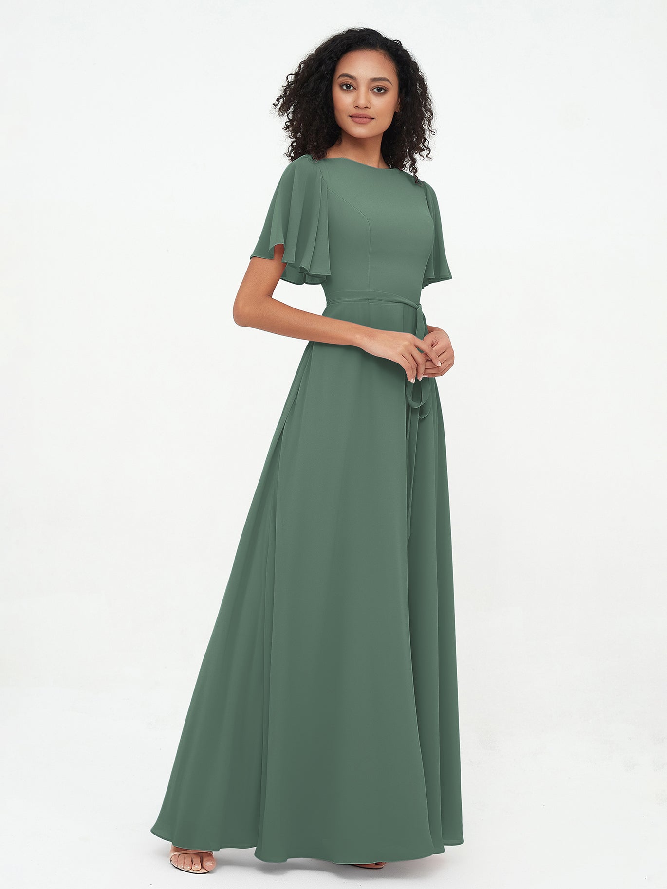 Eucalyptus Bridesmaid Dresses - On Sale Prices Start from $79 BABARONI Eucalyptus Bridesmaid Dresses - On Sale Prices Start from $79 BABARONI