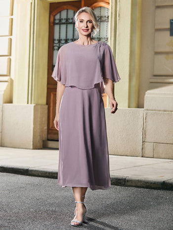 Tea Length Mother of the Bride Groom Dresses  BABARONI