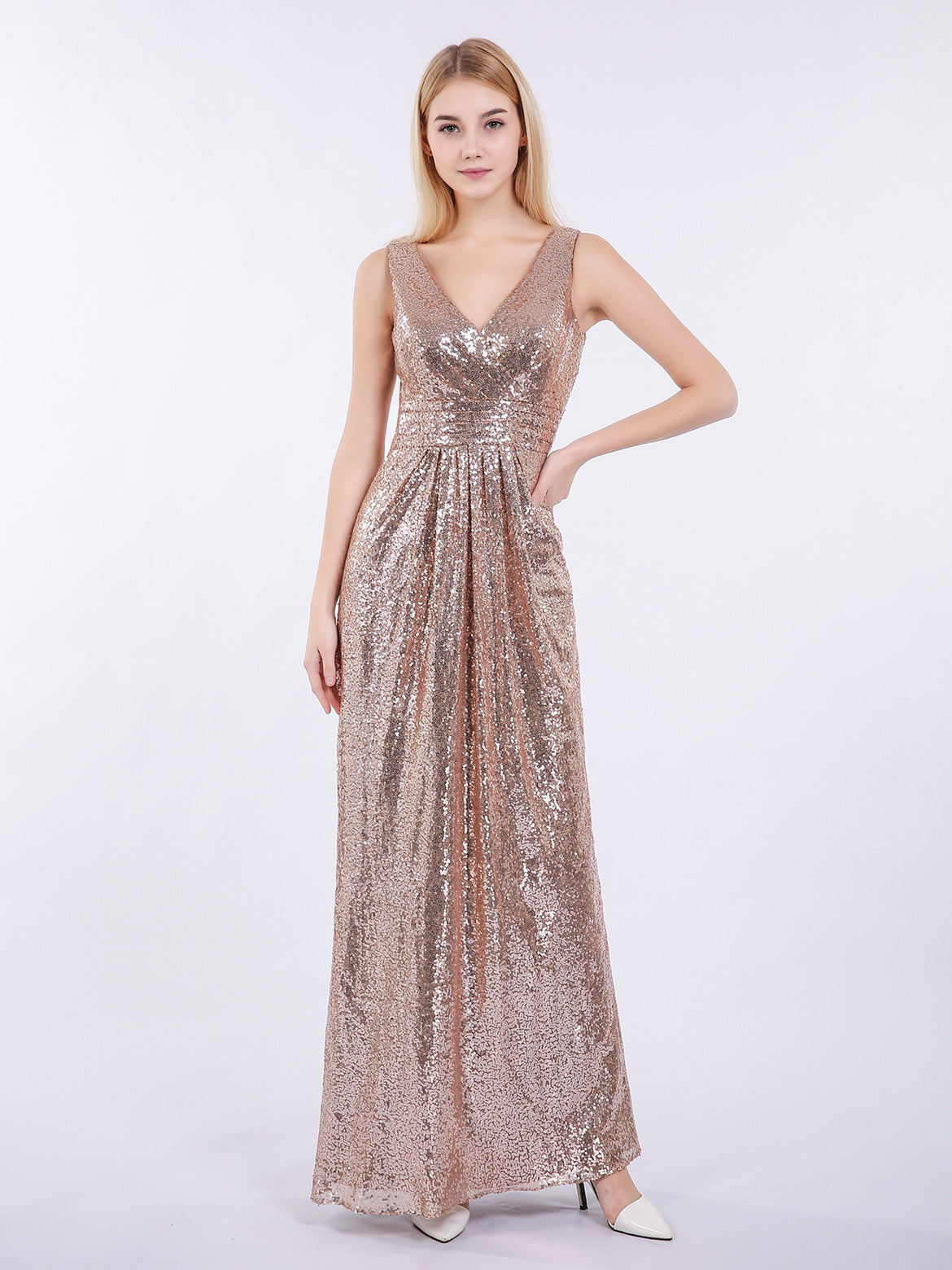 Sequins Bridesmaid Dresses & Sequins Bridesmaid Gowns | BABARONI Sequins Bridesmaid Dresses & Sequins Bridesmaid Gowns | BABARONI