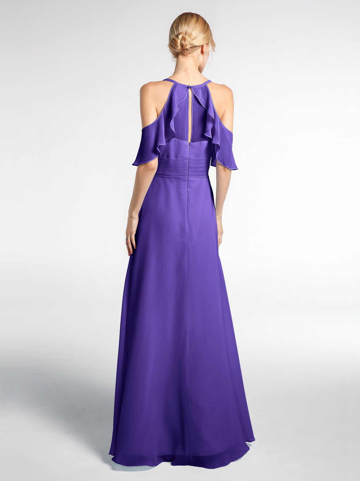 All Purples Bridesmaid Dresses BABARONI All Purples Bridesmaid Dresses BABARONI