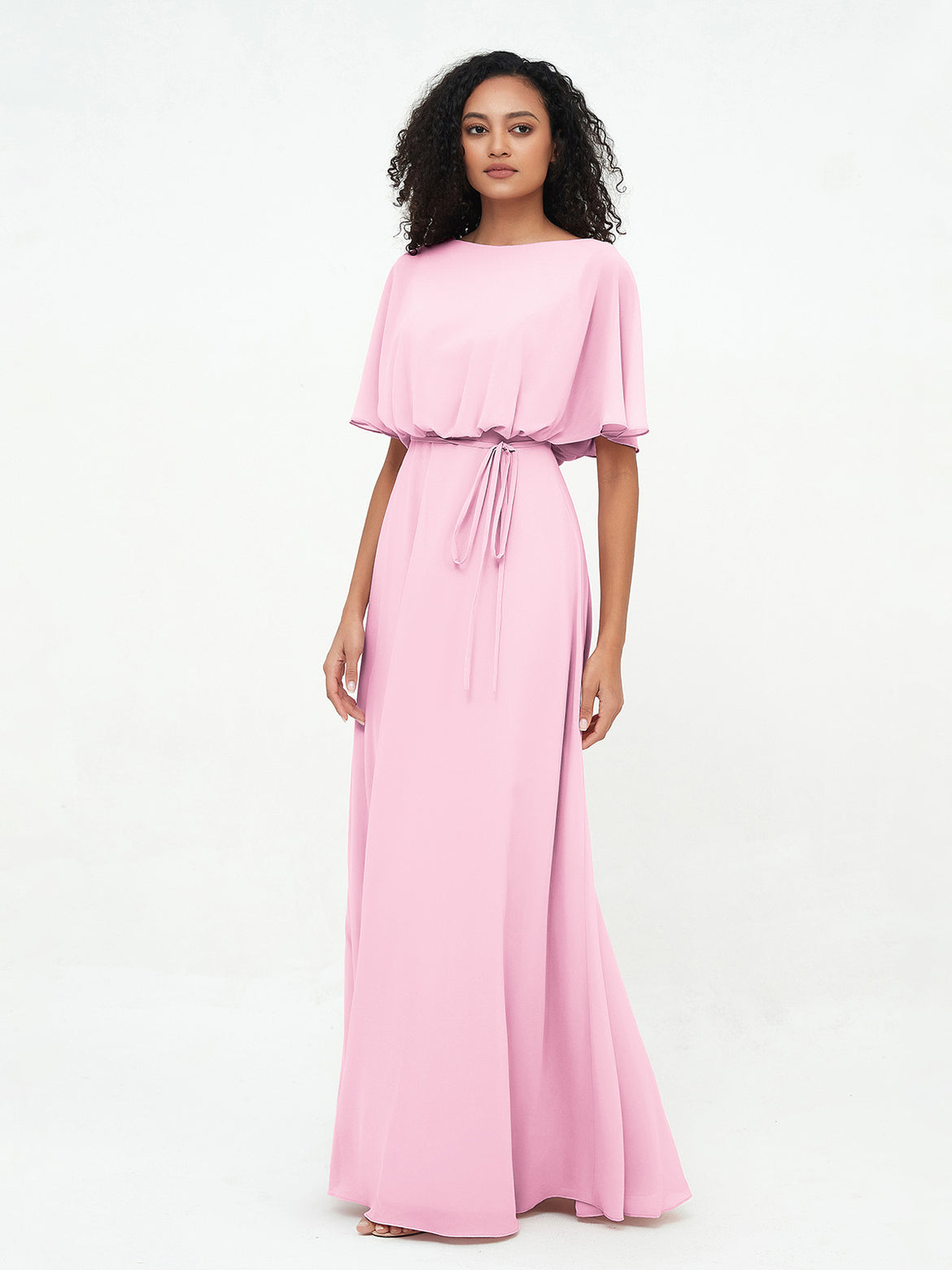Candy Pink Bridesmaid Dresses - On Sale for Every Wedding Budget BABARONI Candy Pink Bridesmaid Dresses - On Sale for Every Wedding Budget BABARONI