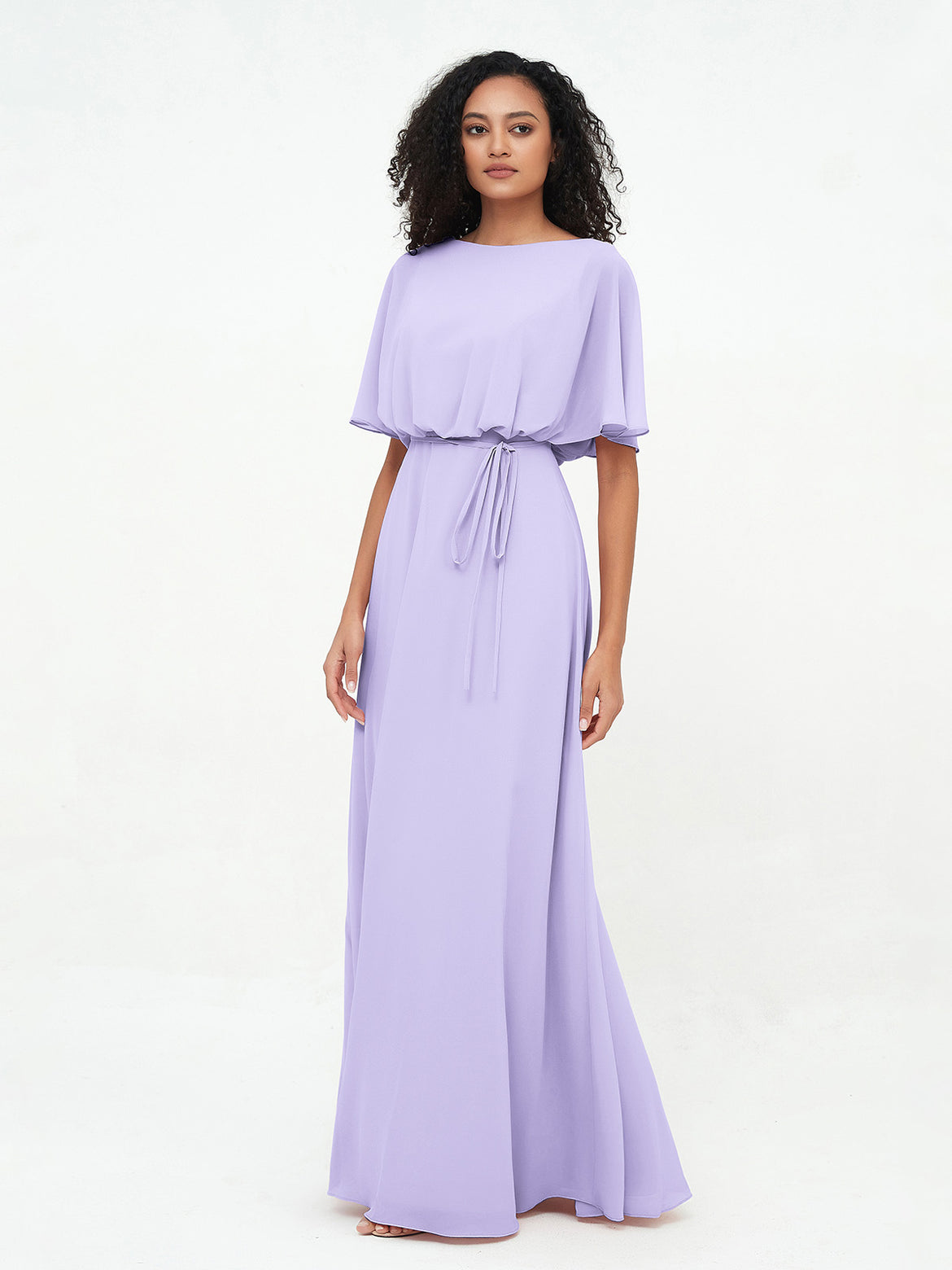 sachin and babi light blue dress Purple Bridesmaid Dresses