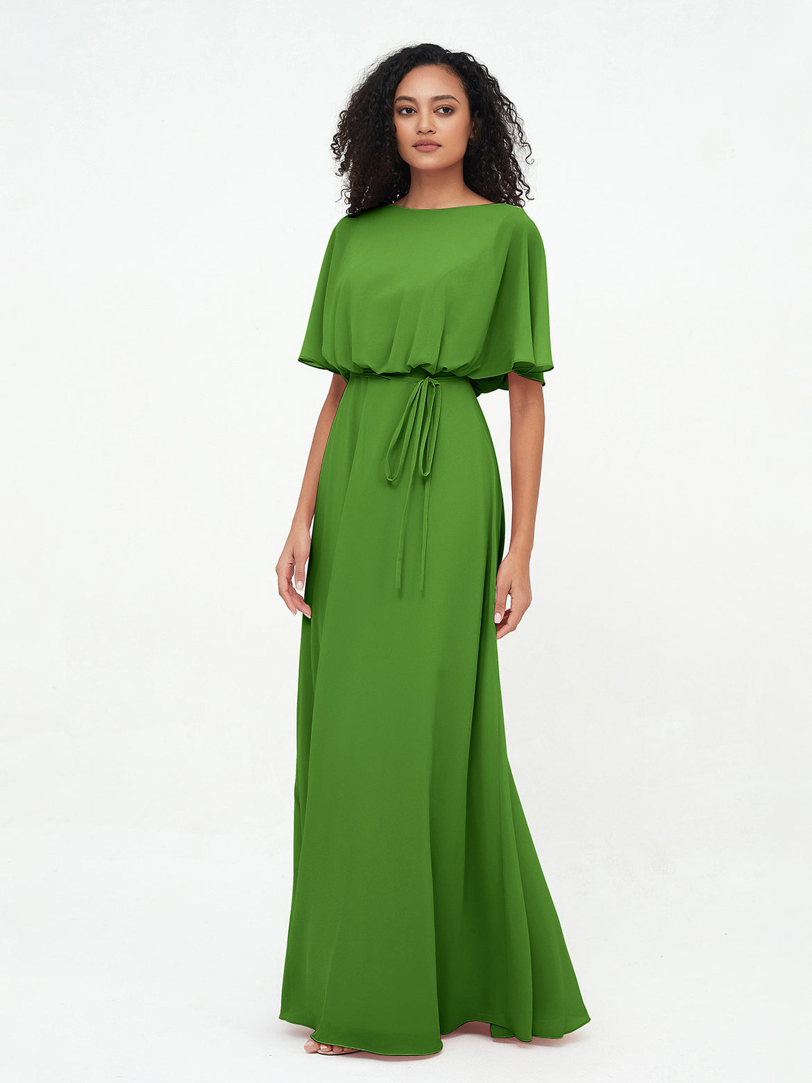 sachin and babi light blue dress Moss Green Bridesmaid Dresses Starting at $99 main image 1