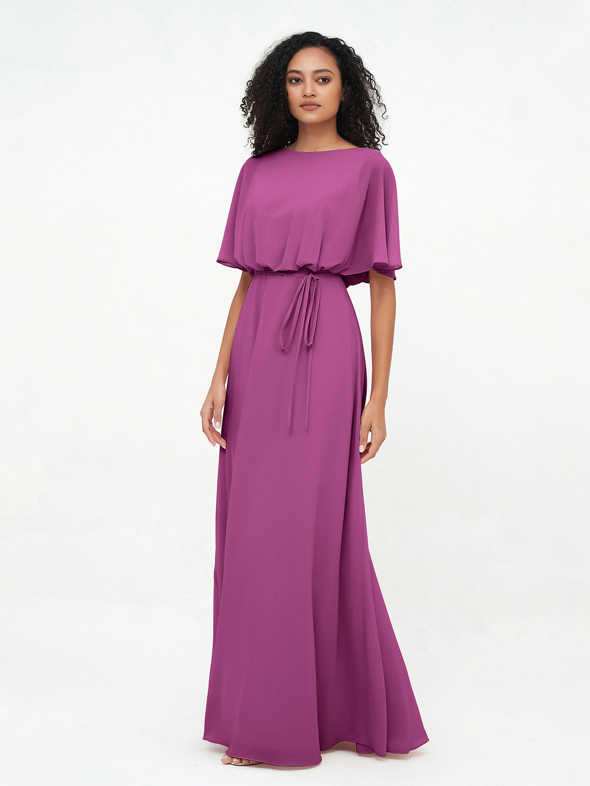 orchid color formal dress Bridesmaid Dresses prom dresses for girls