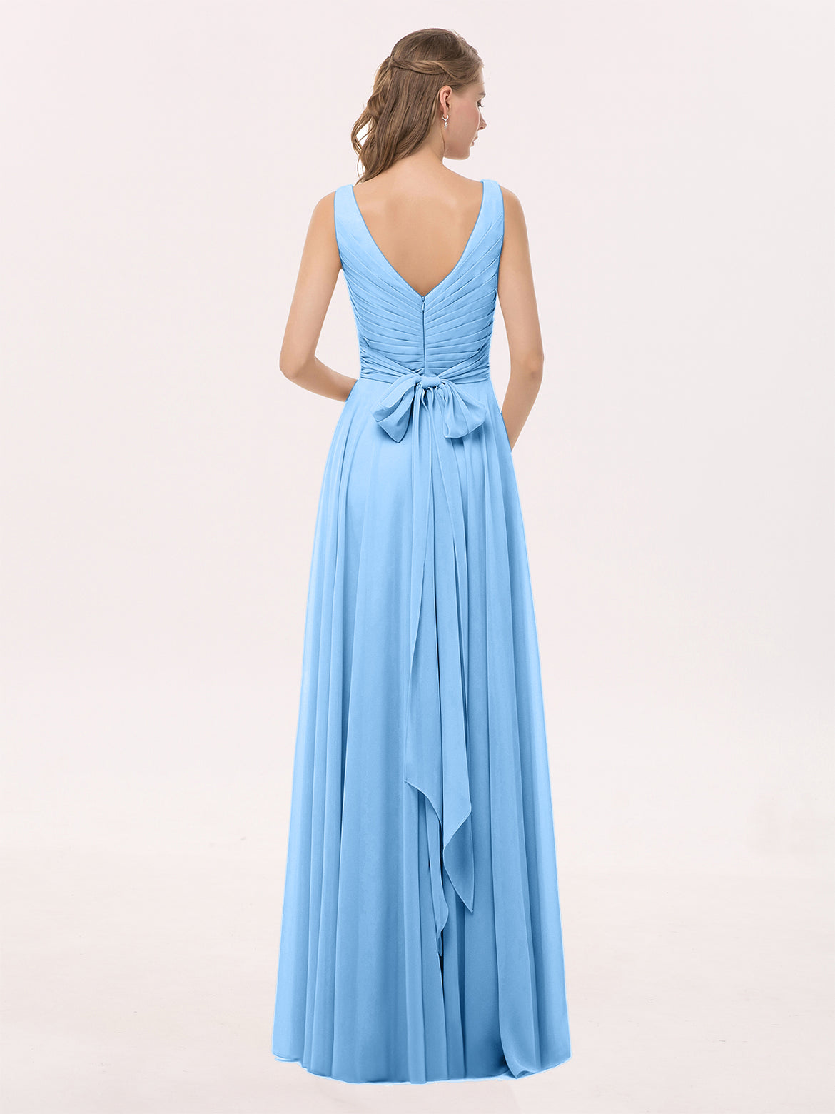 Blue Bridesmaid Dresses - Free Custom Size & Under $100 BABARONI Blue Bridesmaid Dresses - Free Custom Size & Under $100 BABARONI