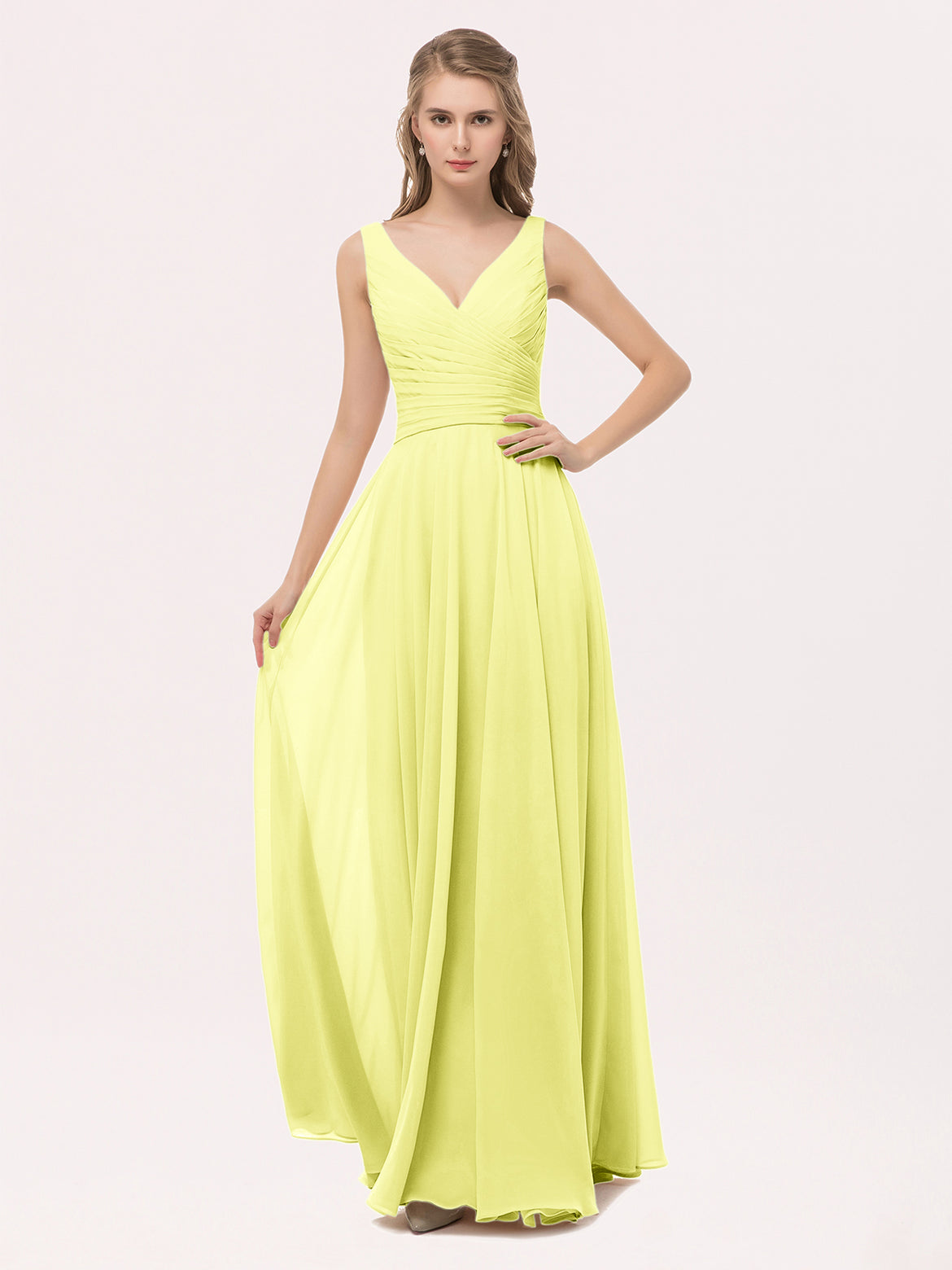 All Yellows Bridesmaid Dresses BABARONI All Yellows Bridesmaid Dresses BABARONI