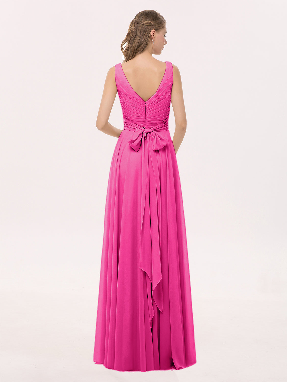 princess polly baby blue dress Fuchsia Off The Shoulder Satin Pleated Mermaid Formal Prom Dresses with Beading Fuchsia / 18 main image 1