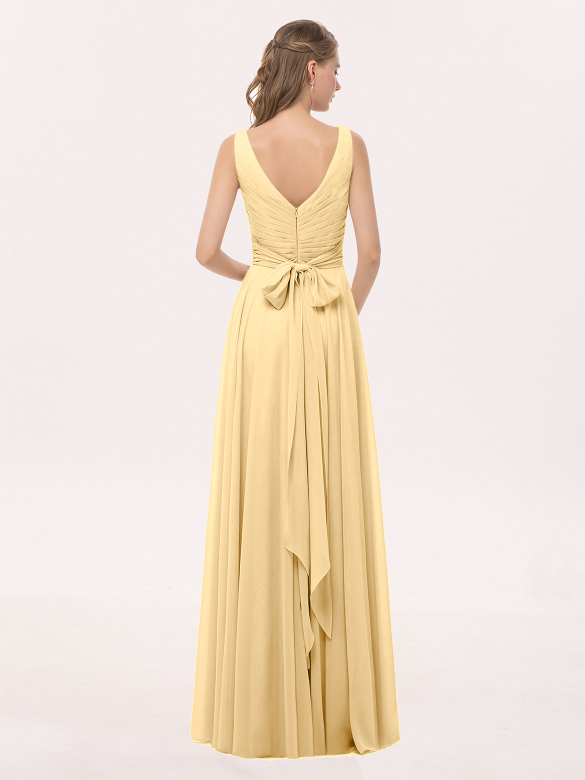 Gold Bridesmaid Dresses - Chiffon Satin Sequins and More Fabric Option BABARONI Gold Bridesmaid Dresses - Chiffon Satin Sequins and More Fabric Option BABARONI