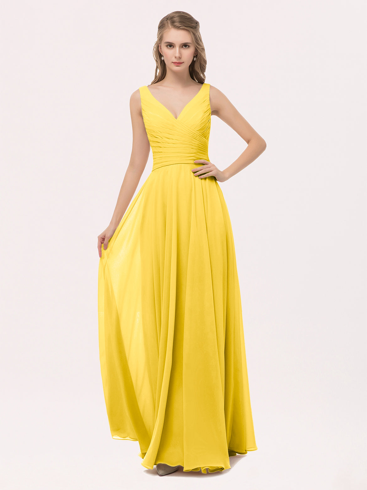 Marigold Bridesmaid Dresses - Custom Fit to Flatter Every Figure BABARONI Marigold Bridesmaid Dresses - Custom Fit to Flatter Every Figure BABARONI