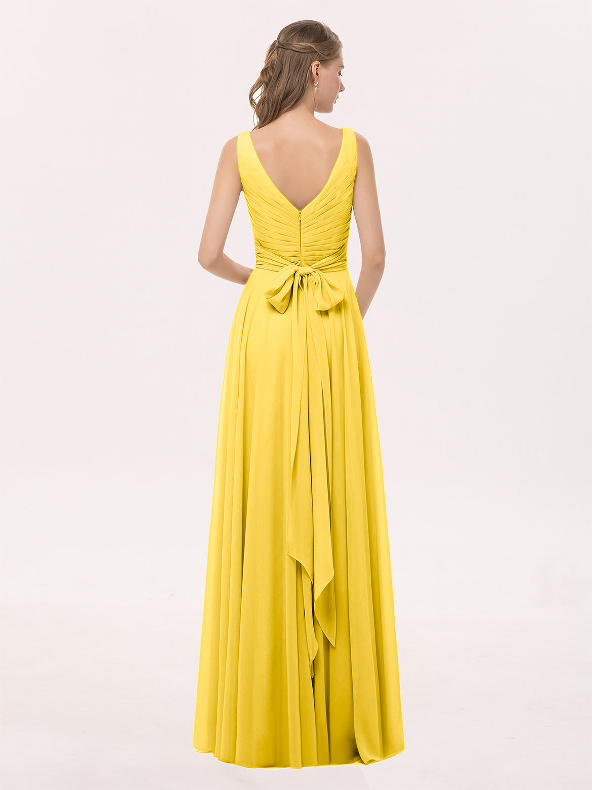 Marigold Bridesmaid Dresses - Custom Fit to Flatter Every Figure BABARONI Marigold Bridesmaid Dresses - Custom Fit to Flatter Every Figure BABARONI