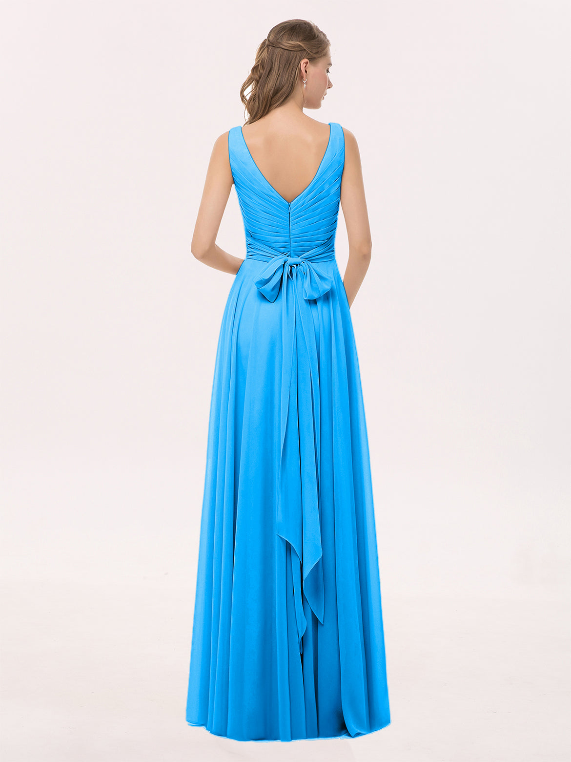 pink maxi bridesmaid dresses Mirabella Pink Satin Sorbet Maxi Dress - XL Size - Women's Dresses main image 0