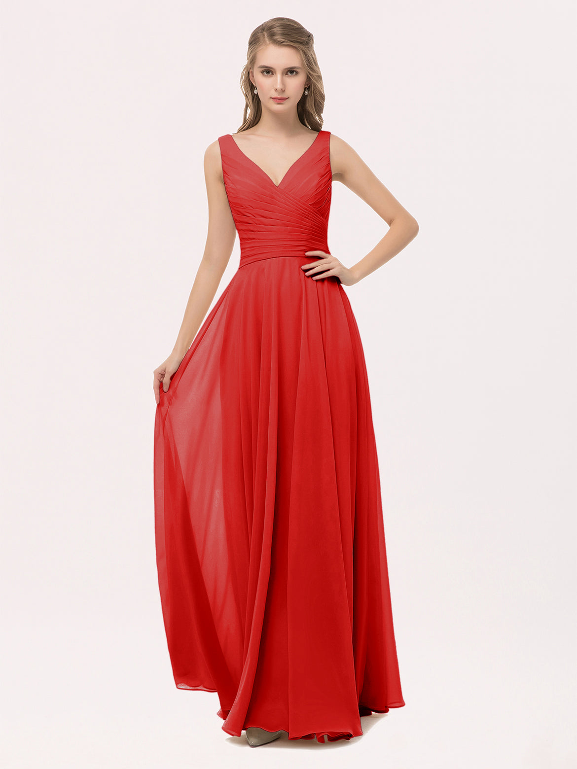 Red Bridesmaid Dresses - Budget-Friendly Beauty BABARONI Red Bridesmaid Dresses - Budget-Friendly Beauty BABARONI