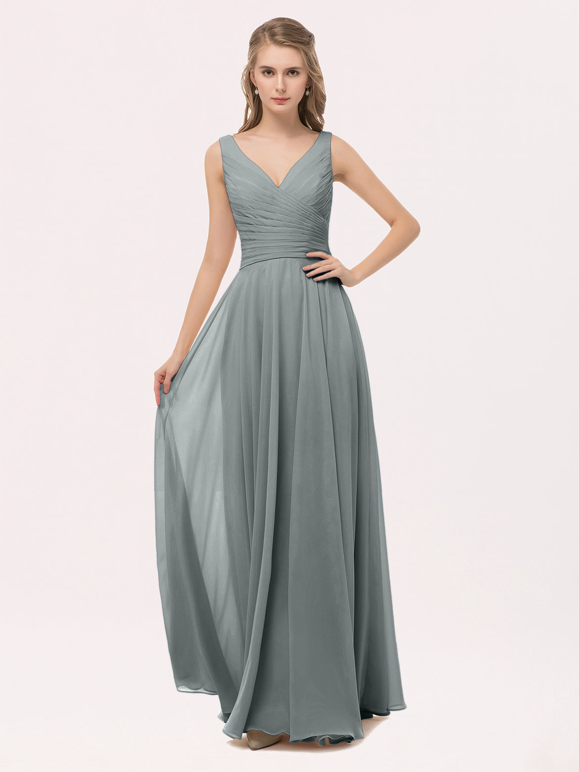 Steel Grey Bridesmaid Dresses - Modern Chic Styles & Best Prices BABARONI Steel Grey Bridesmaid Dresses - Modern Chic Styles & Best Prices BABARONI