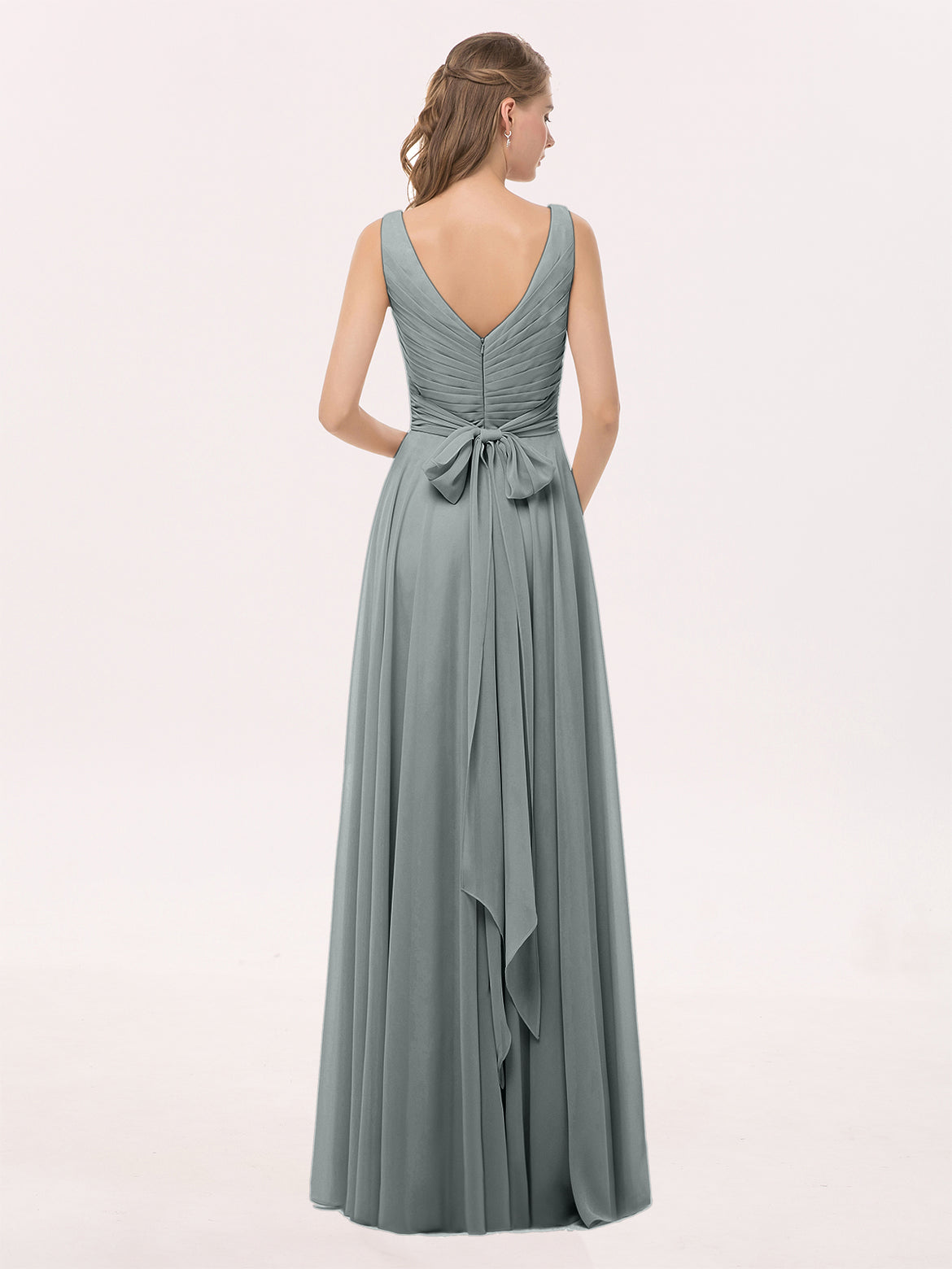 grey bridesmaid dresses long Light Grey Mermaid Sweetheart Beaded Long Bridesmaid Dresses With  Appliques, MB136