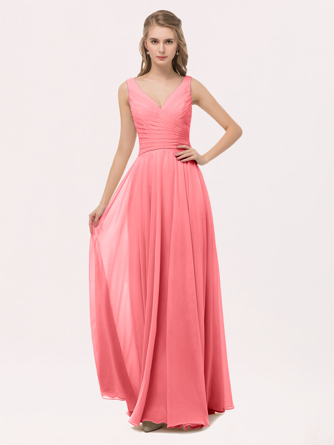 Watermelon Bridesmaid Dresses - 400+ Styles at Best Prices BABARONI Watermelon Bridesmaid Dresses - 400+ Styles at Best Prices BABARONI