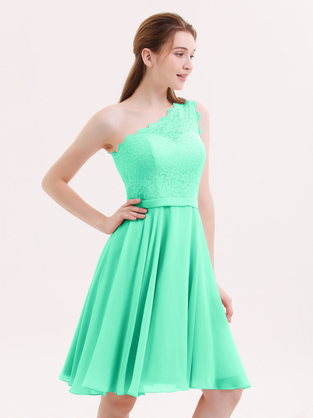 knee length gold lace dress Tulle Short Dress Accented with Gold Lace GLGS2403