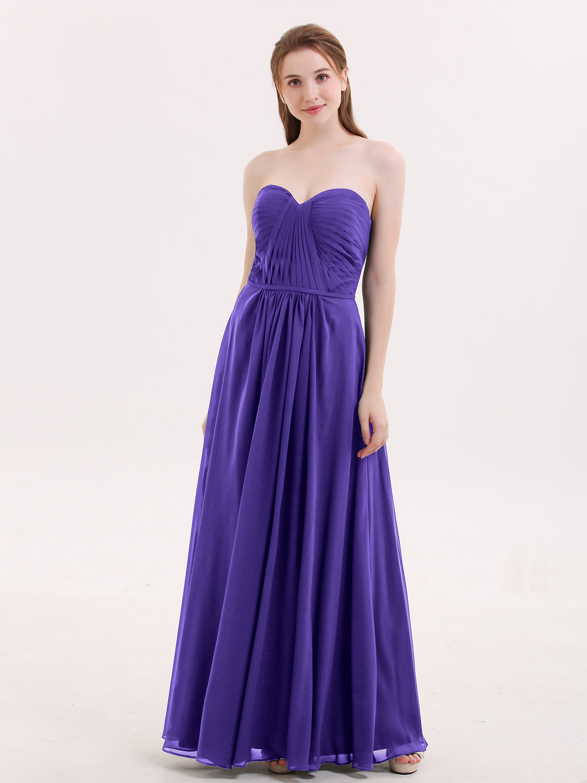 BABARONI Strapless Bridesmaid Dress with Sweetheart Neck Regency, Regency / US0