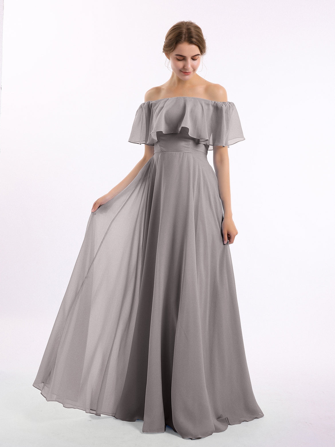 sweetheart neckline fit and flare dress Fit & Flare Sweetheart Neckline Gown by Cinderella Divine CD775 main image 0