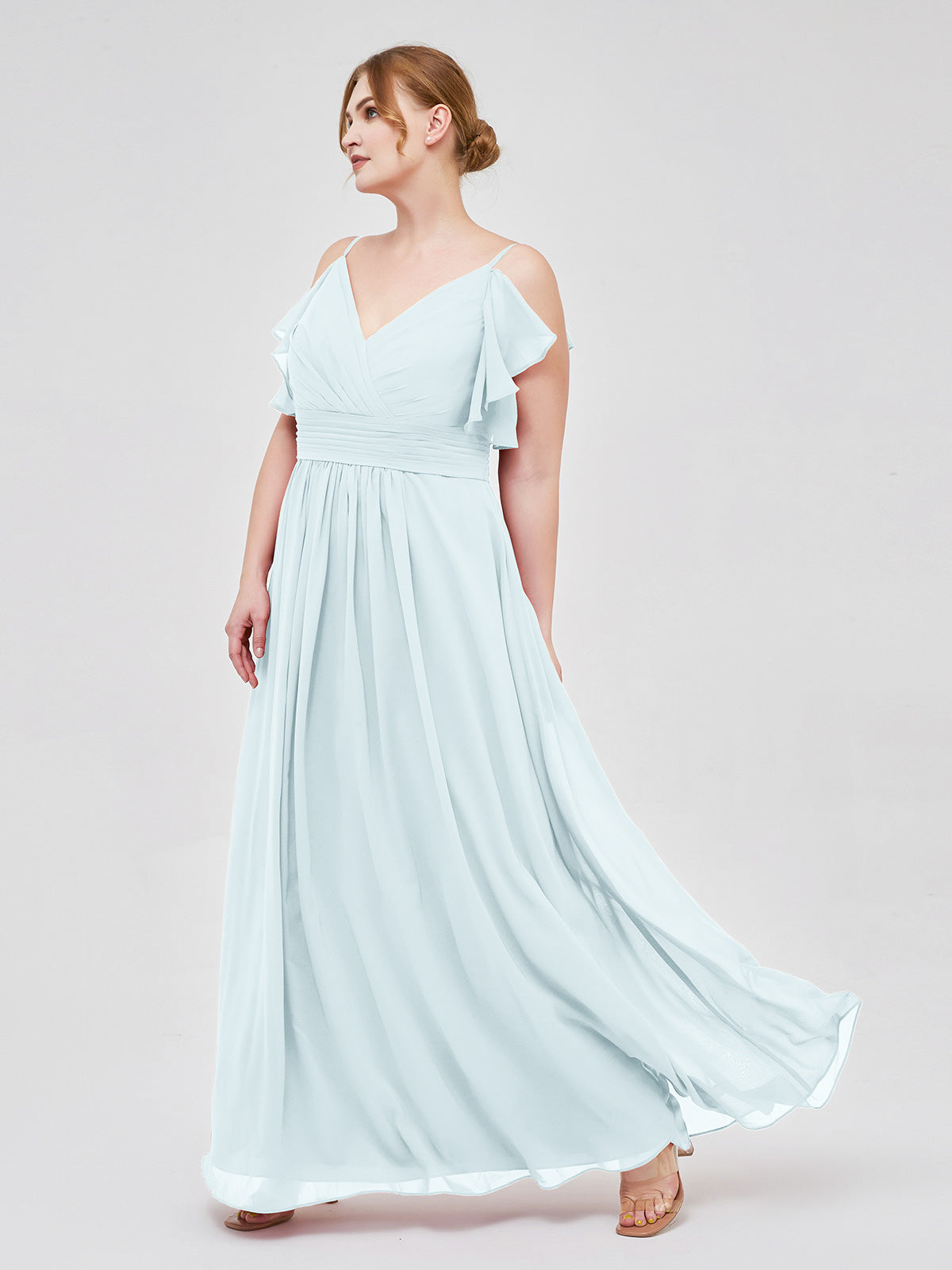 Mist Bridesmaid Dress at Revelry | Jamie Tulle Dress | Made to Order Mist