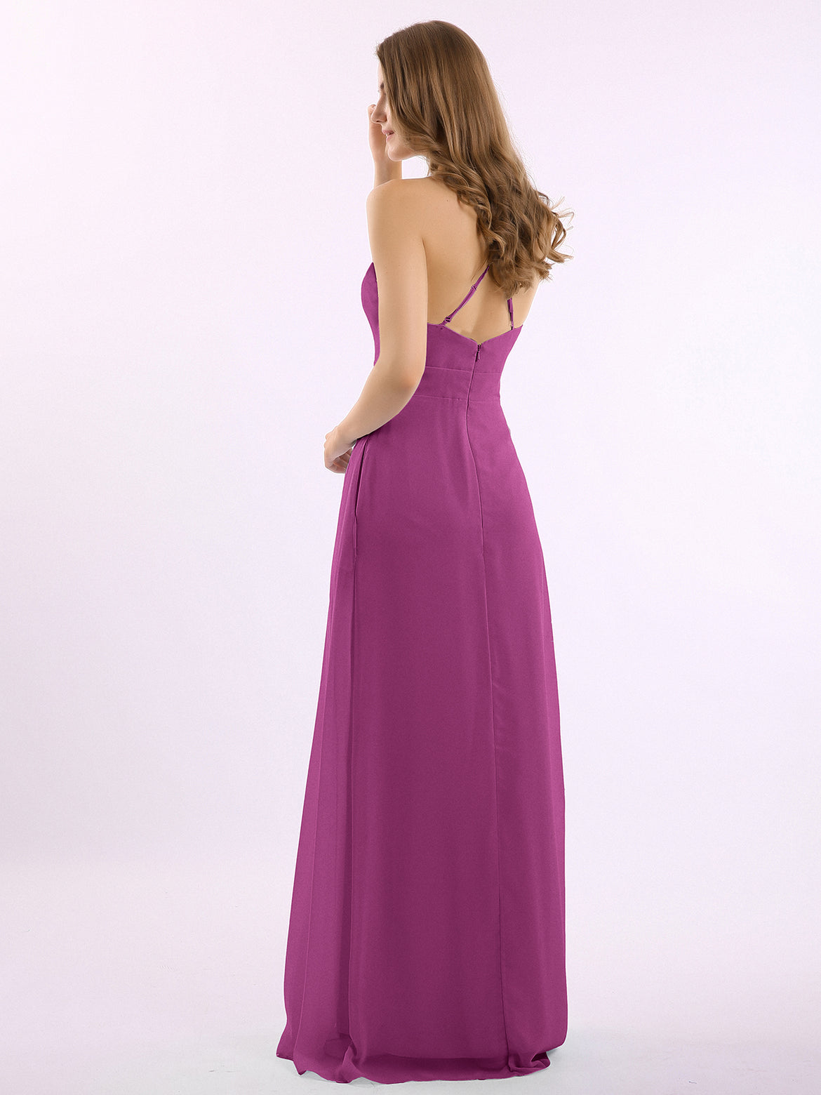 Orchid Bridesmaid Dresses - Free Custom Sizing for Various Body Types BABARONI Orchid Bridesmaid Dresses - Free Custom Sizing for Various Body Types BABARONI